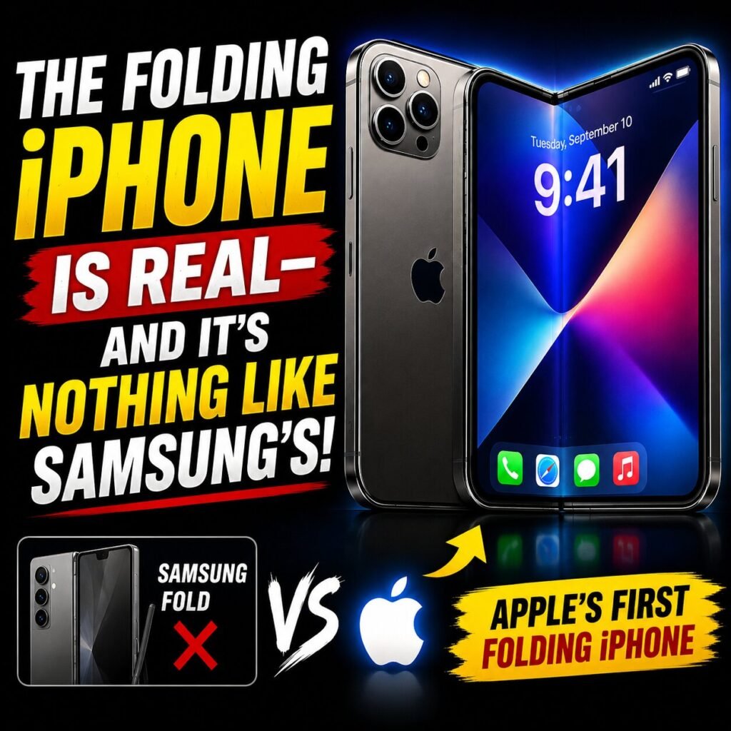 The Folding iPhone Is Real—And It's Nothing Like Samsung's