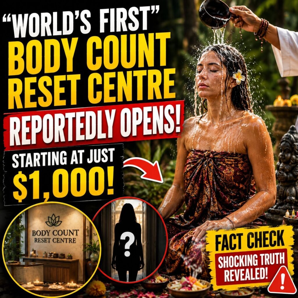“World’s First Body Count Reset Centre” Reportedly Opens, Starting at Just $1,000