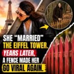 She “Married” the Eiffel Tower. Then a Viral Story Claimed She Fell in Love With a Fence