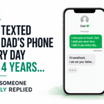 She Texted Her Late Father's Phone Every Day for 4 Years, One Day She Finally Received Reply